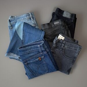 Women's Jeans LOT OF 6 - Joes, Madewell, Levi's, Sneak Peak, One5One Size 28